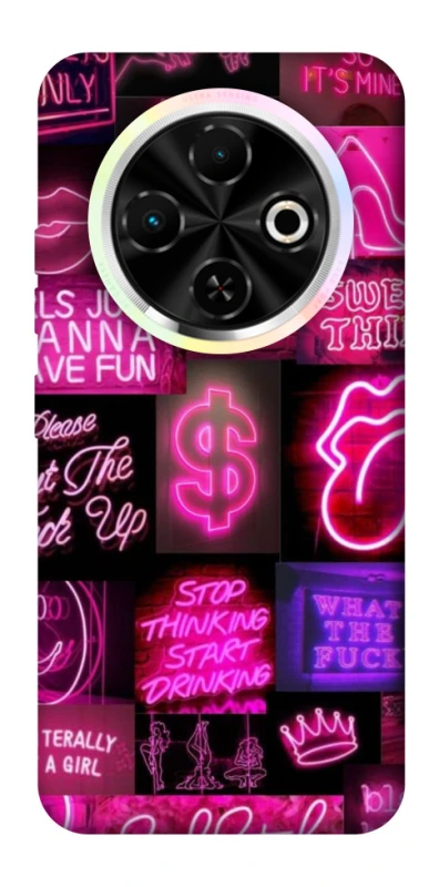 Чехол на TECNO Spark 30C Hot collage ver.9 фото 1 из 1