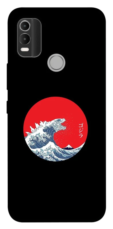 Чехол на Nokia C21 Plus Волны Японии фото 1 из 1