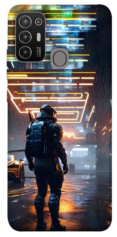 Чехол на ZTE Blade A52 Cyber character фото 1 из 1