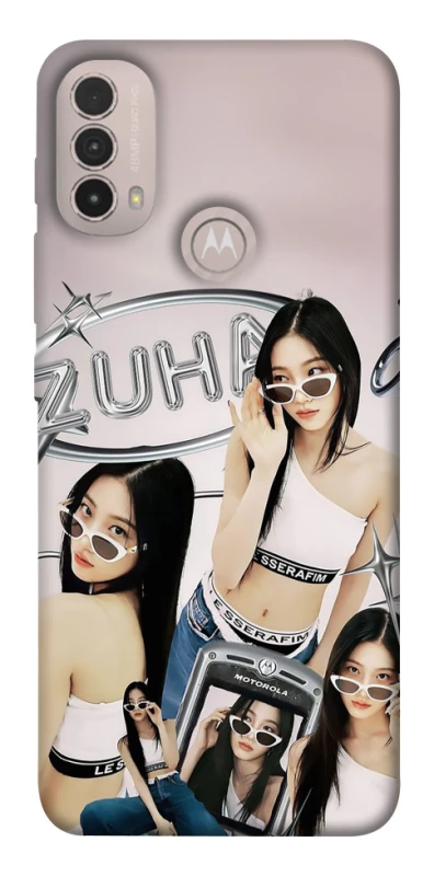 Чехол на Motorola Moto E40 Kazuha v2 - LE SSERAFIM фото 1 из 1
