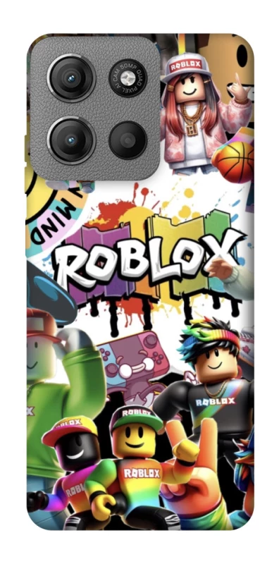 Чехол на Motorola Moto G15 4G Roblox Characters Collage фото 1 из 1