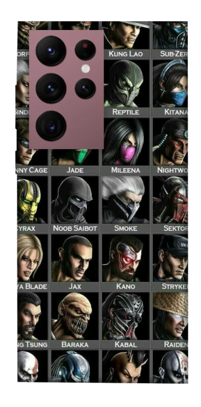 Чохол на Samsung Galaxy S22 Ultra Mortal Kombat фото 1 з 1