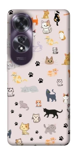 Чехол на Oppo A60 Cat style ver.1 фото 1 из 1