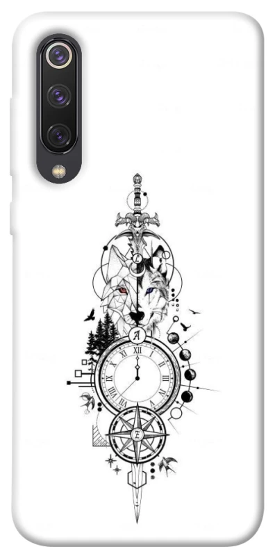 Чехол на Xiaomi Mi 9 SE Tattoo ver.8 фото 1 из 1