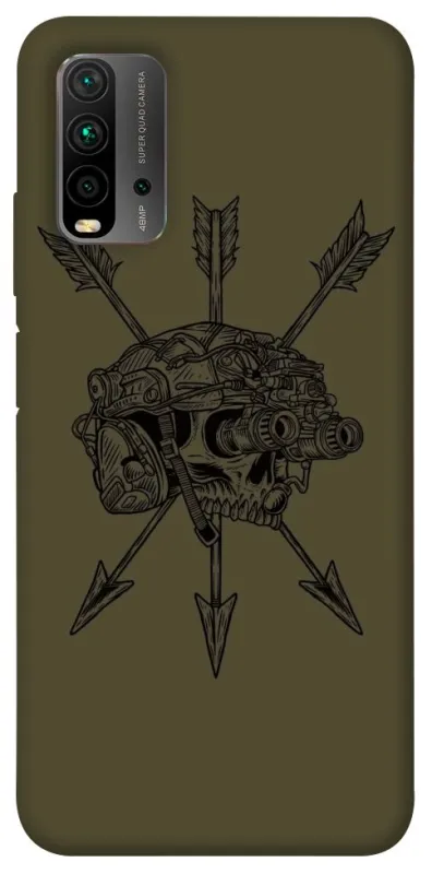 Чехол на Xiaomi Redmi 9T Mil skull фото 1 из 1