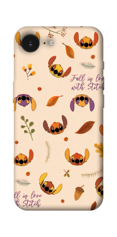 Чохол на Apple iPhone 16e (6.1") Fall in love with Stitch фото 1 з 1