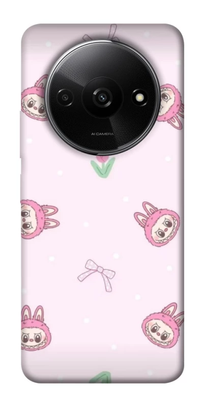 Чохол на Xiaomi Redmi A3 Labubu Flower фото 1 з 1