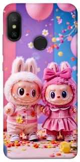 Чехол на Xiaomi Mi A2 Lite / Xiaomi Redmi 6 Pro Labubu twins ver.2 фото 1 из 1