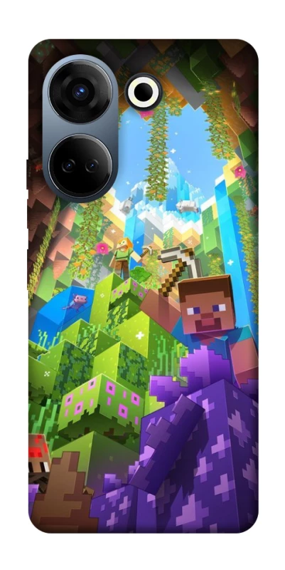 Чохол на TECNO Camon 20 Pro (CK7n) Minecraft forever фото 1 з 1