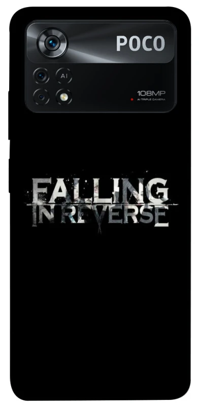 Чохол на Xiaomi Poco X4 Pro 5G Falling In Reverse logo фото 1 з 1