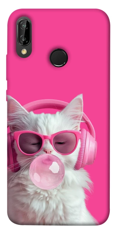 Чехол на Huawei P20 Lite Pink kitty фото 1 из 1