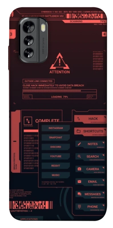 Чехол на Nokia G60 Attention фото 1 из 1