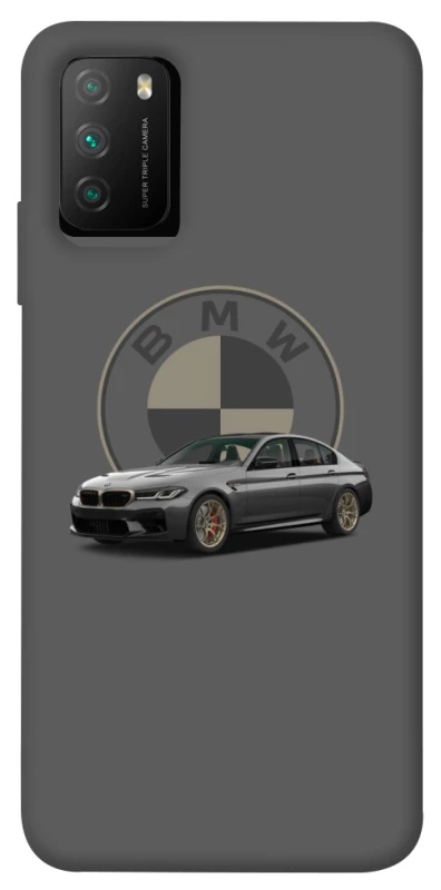 Чохол на Xiaomi Poco M3 BMW grey v2 фото 1 з 1