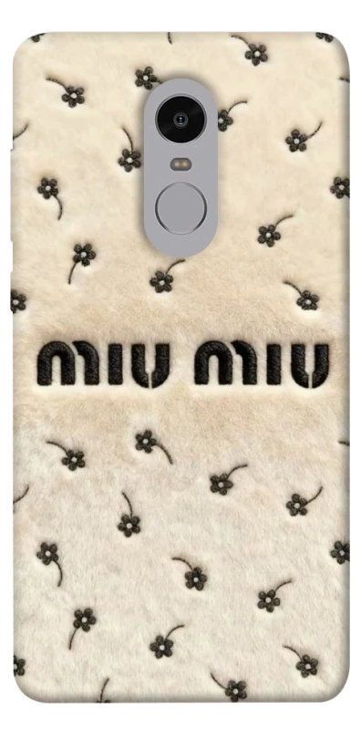 Чохол на Xiaomi Redmi Note 4X / Note 4 (Snapdragon) Miu Miu фото 1 з 1