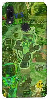 Чехол на Xiaomi Redmi Note 7 / Note 7 Pro / Note 7s Dandysworld tv green theme фото 1 из 1