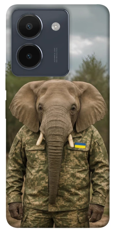 Чохол на Vivo Y36 Слон захисник фото 1 з 1