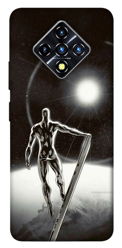 Чохол на Infinix Zero 8 Срібний серфер фото 1 з 1