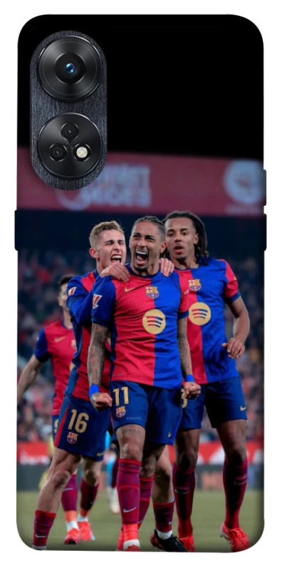Чехол на Oppo Reno 8T 4G FC Barcelona team фото 1 из 1