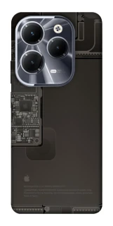 Чехол на Infinix Hot 40 iPhone 17 фото 1 из 1