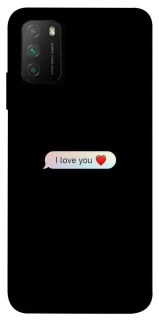 Чохол на Xiaomi Poco M3 Love aesthetic ver.10 фото 1 з 1