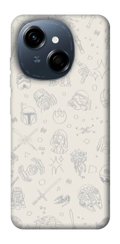 Чохол на TECNO Spark Go 1 Star Wars background ver.1 фото 1 з 1