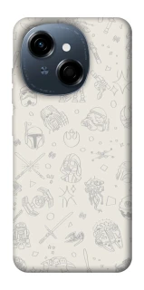 Чохол на TECNO Spark Go 1 Star Wars background ver.1 фото 1 з 1
