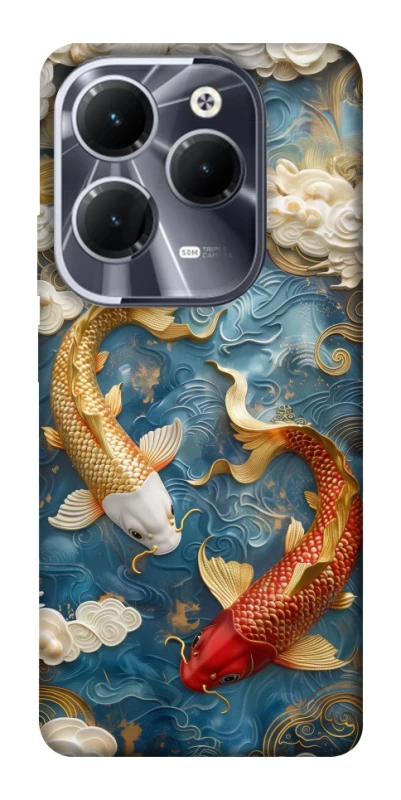 Чохол на Infinix Hot 40 Pro Koi carp фото 1 з 1