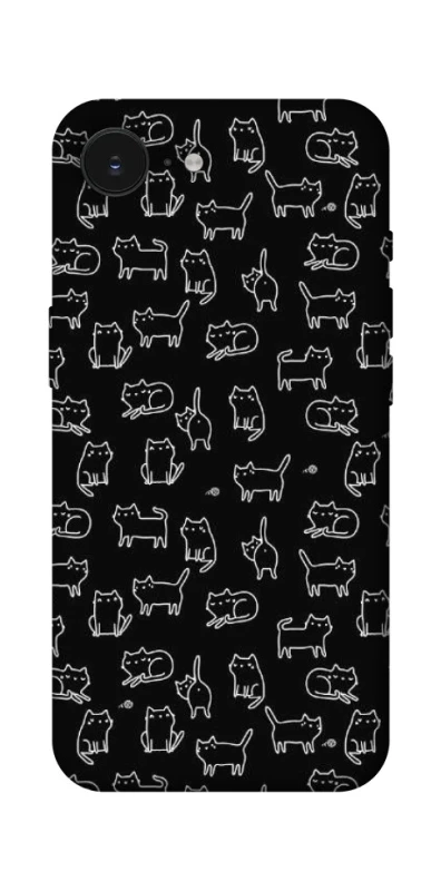 Чохол на Apple iPhone 17e (6.1") Black Cats фото 1 з 1