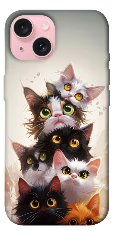 Чохол на Apple iPhone 15 (6.1") Сat eyes фото 1 з 1