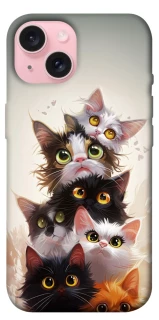 Чехол на Apple iPhone 15 (6.1") Сat eyes фото 1 из 1