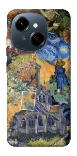 Чехол на TECNO Spark Go 1 Van Gogh collage фото 1 из 1