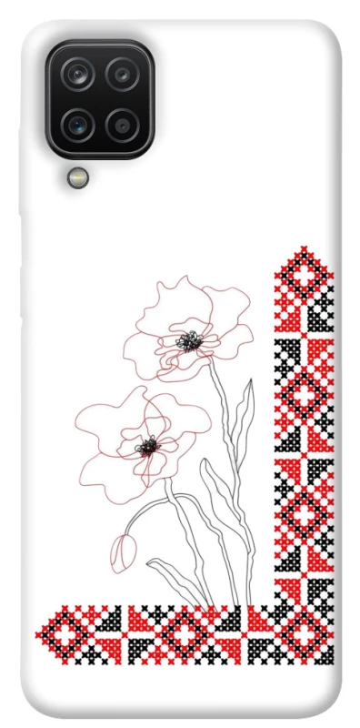 Чехол на Samsung Galaxy A12 Вышиванка на смартфон фото 1 из 1