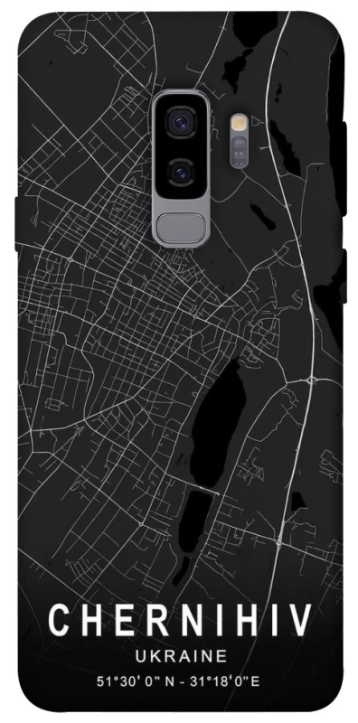 Чехол на Samsung Galaxy S9+ Chernihiv map фото 1 из 1