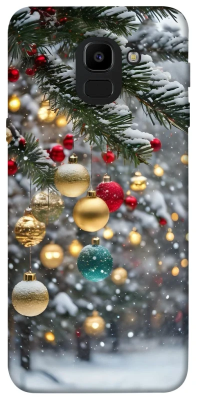 Чохол на Samsung J600F Galaxy J6 (2018) Новорічний v48 фото 1 з 1