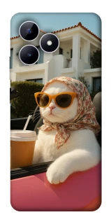 Чехол на Realme Note 50 5G Stylish Cat Cruise фото 1 из 1