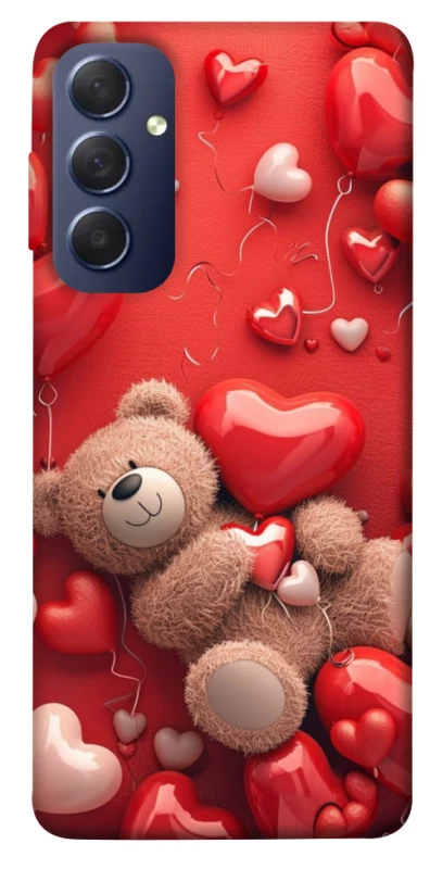 Чохол на Samsung Galaxy M54 5G bear in hearts фото 1 з 1