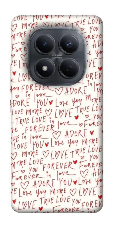 Чохол на Xiaomi Redmi Note 15 Pro 4G Love aesthetic ver.4 фото 1 з 1