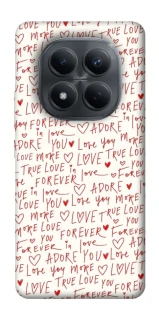 Чохол на Xiaomi Redmi Note 15 Pro 4G Love aesthetic ver.4 фото 1 з 1