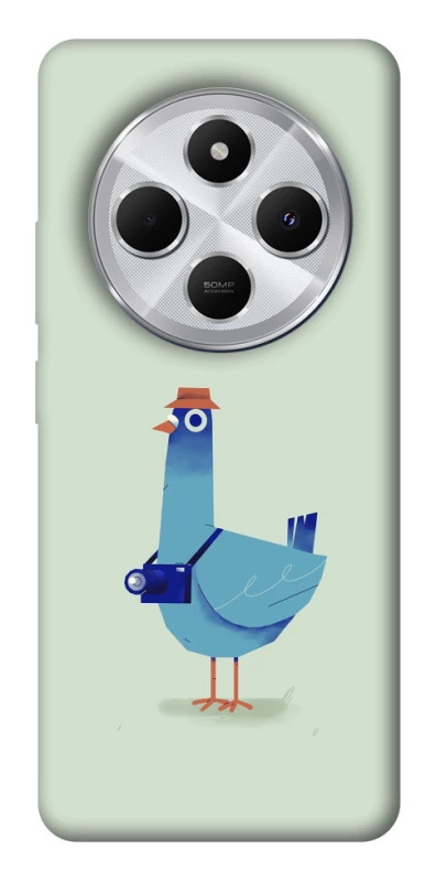 Чохол на Xiaomi Redmi 14C / Poco C75 Голуб-детектив фото 1 з 1