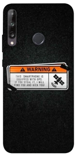 Чохол на Huawei P40 Lite E Warning фото 1 з 1