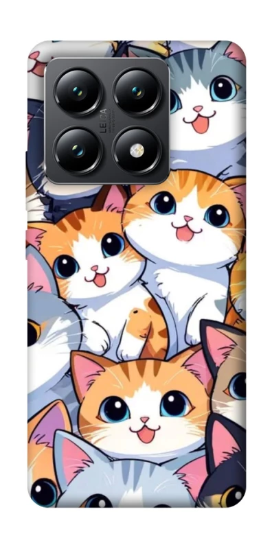 Чохол на Xiaomi 14T Cute Cat v2 фото 1 з 1