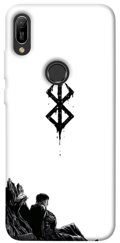 Чохол на Huawei Y6 (2019) berserk white фото 1 з 1