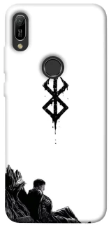 Чехол на Huawei Y6 (2019) berserk white фото 1 из 1