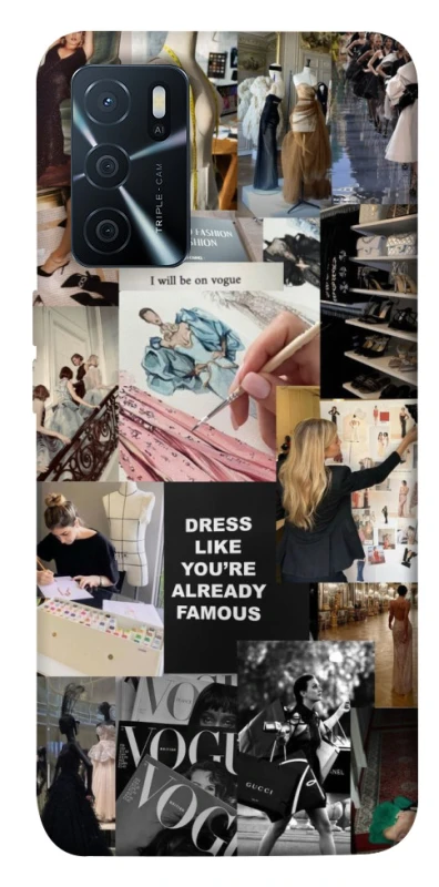 Чохол на Oppo A16s / A16 Fashion collage ver.11 фото 1 з 1