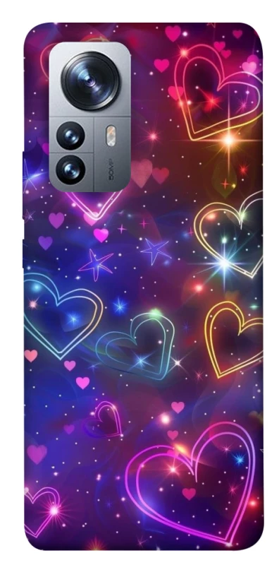 Чохол на Xiaomi 12 / 12X Drawn hearts фото 1 з 1