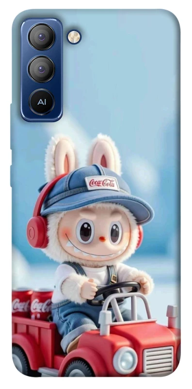 Чохол на TECNO Pop 5 LTE Labubu in the car фото 1 з 1
