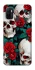 Чохол на Oppo A53 / A32 / A33 skull and rose фото 1 з 1