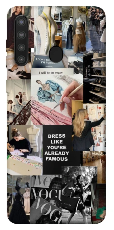 Чехол на Samsung Galaxy A21 Fashion collage ver.11 фото 1 из 1