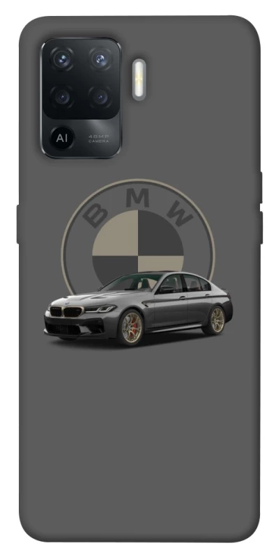 Чехол на Oppo Reno 5 Lite BMW grey v2 фото 1 из 1