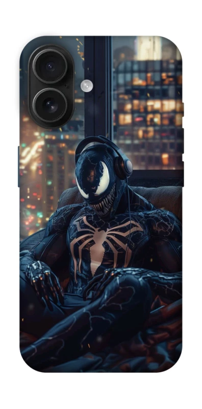 Чехол на Apple iPhone 16 Venom earphones фото 1 из 1